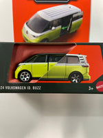 Matchbox 1/64 Moving Parts 2024 Volkswagen ID. Buzz Green