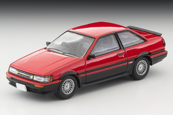1/64 Tomica Limited Vintage Neo LV-N304a Toyota Corolla Levin 2 Door GT-Apex 1985 Red & Black