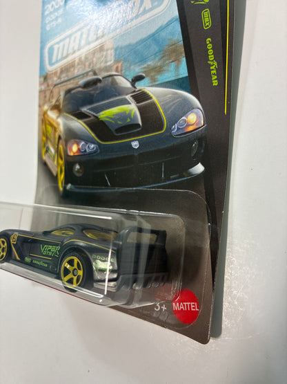 Matchbox 1/64 Super Cars Series 2000 Dodge Viper GTS-R Black - JJR54