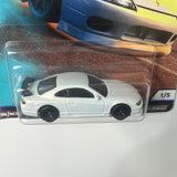 Hot Wheels Car Culture Street Tuners Nissan Silvia S15 White