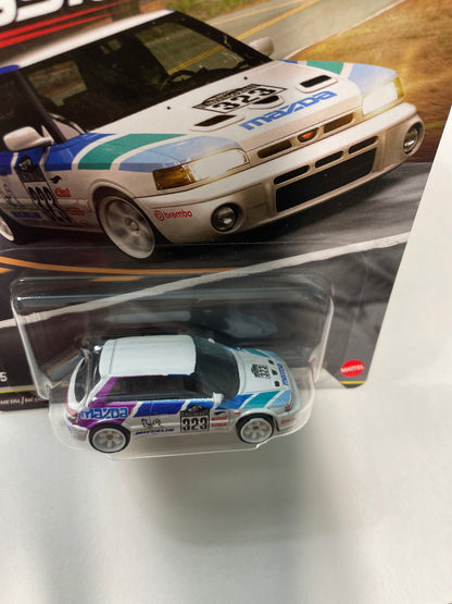 Hot Wheels 1/64 Car Culture Modern Classics 2026 Mix S Mazda 323 GTR White - JKF17