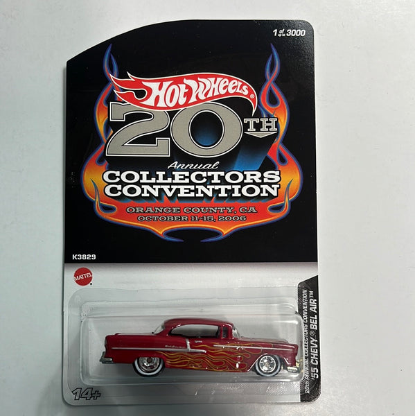 Hot Wheels Orange County 2006 Convention ‘55 Chevy Bel Air Red