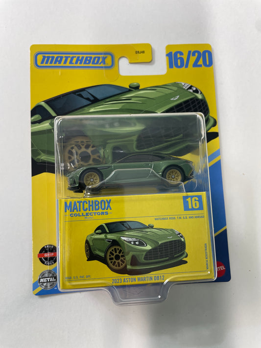 Matchbox Collectors 1/64 2023 Aston Martin DB12 Green