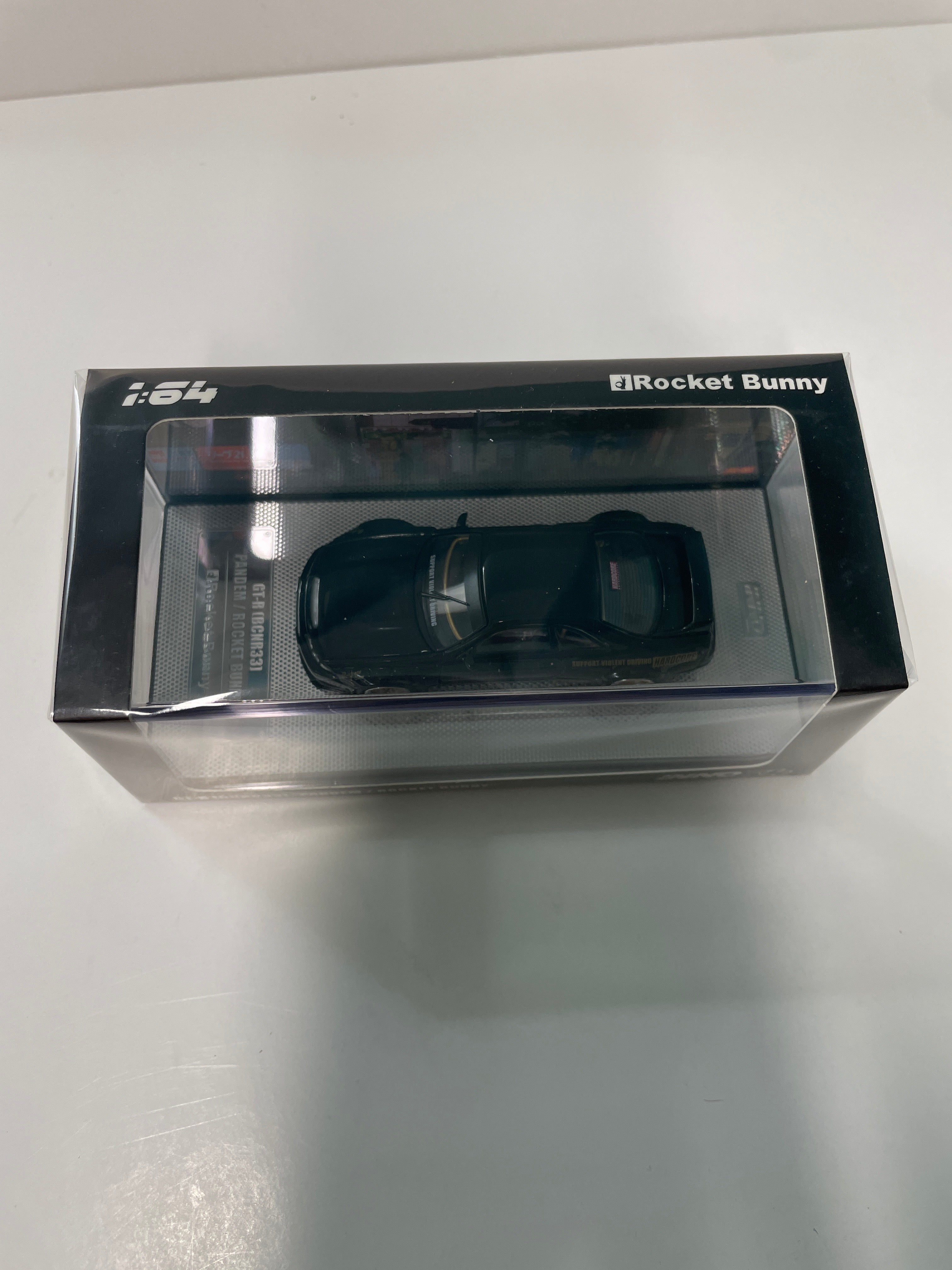 Inno64 1/64 Nissan GT-R (BCNR33) Pandem/ Rocket Bunny Black - IN64