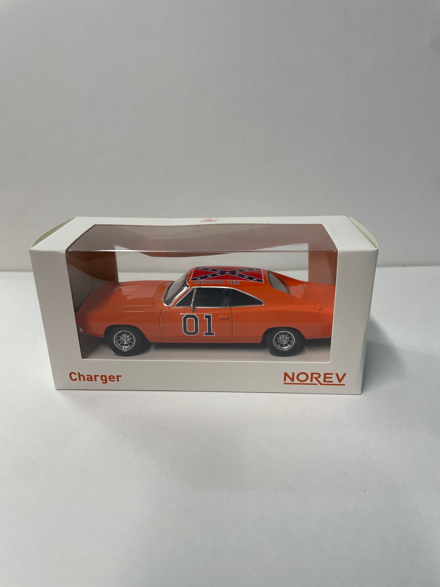 Norev 1/43 Dodge Charger n01 Orange