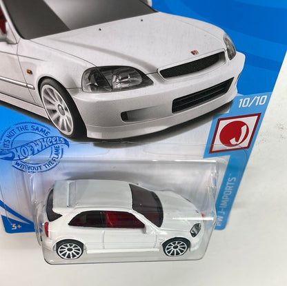Hot Wheels 1/64 ‘99 Honda Civic Type R EK9 White