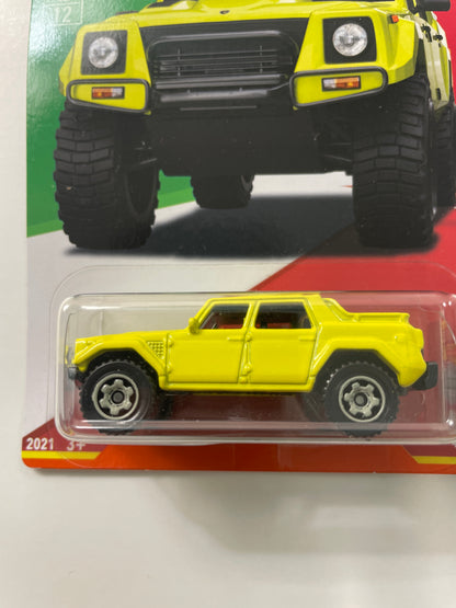 Matchbox 1/64 Lamborghini LM002 Yellow