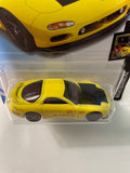 Hot Wheels 1/64 ‘95 Mazda RX-7 Yellow