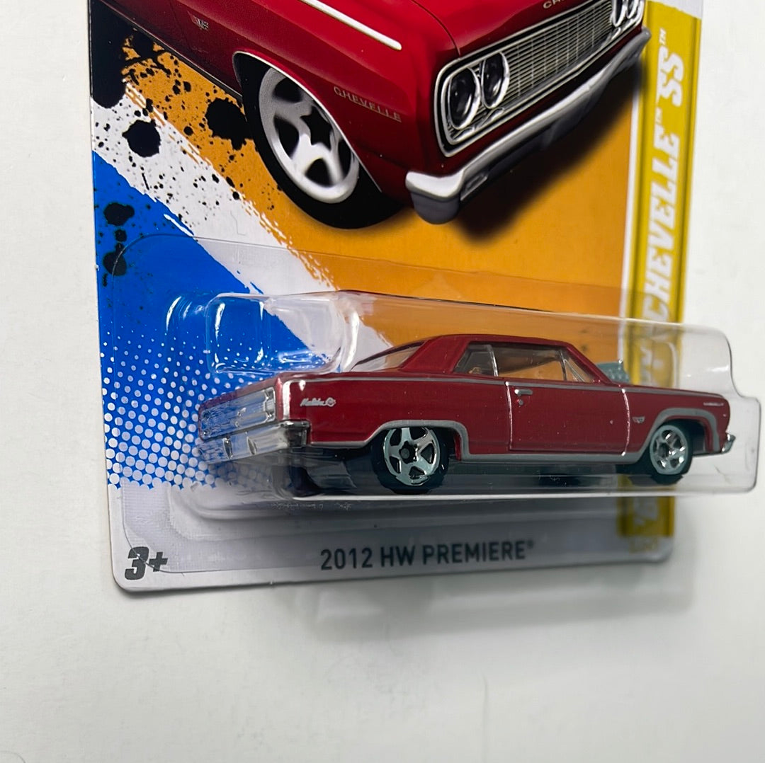Hot Wheels 1/64 ‘64 Chevy Chevelle SS Red