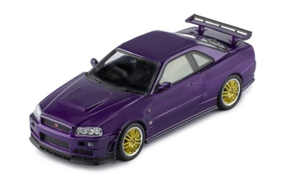 1/43 Ixo Models Nissan Skyline GT-R (R34) Customized 2002 Purple