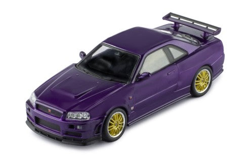1/43 Ixo Models Nissan Skyline GT-R (R34) Customized 2002 Purple