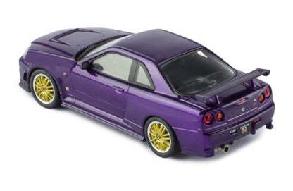 1/43 Ixo Models Nissan Skyline GT-R (R34) Customized 2002 Purple