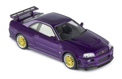 1/43 Ixo Models Nissan Skyline GT-R (R34) Customized 2002 Purple