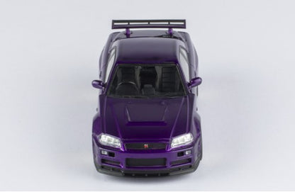 1/43 Ixo Models Nissan Skyline GT-R (R34) Customized 2002 Purple