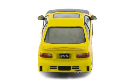 1/43 Ixo Models Honda Civic EJ1 Coupe 1995 Yellow