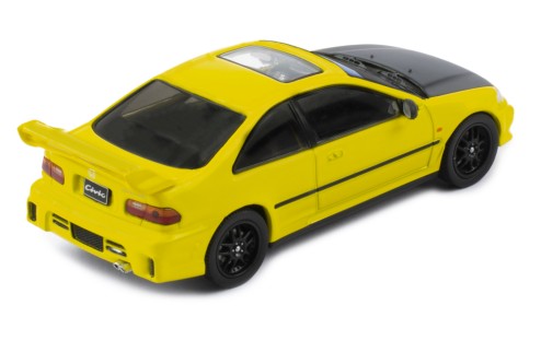 1/43 Ixo Models Honda Civic EJ1 Coupe 1995 Yellow