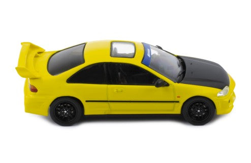 1/43 Ixo Models Honda Civic EJ1 Coupe 1995 Yellow