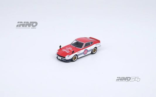 Inno64 1/64 Nissan Fairlady Z Coca-Cola S30 Red & White