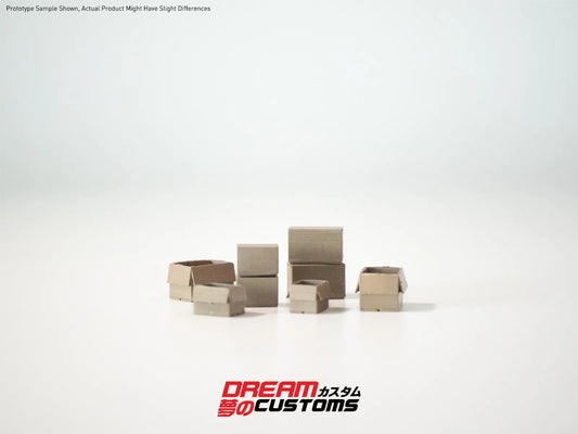 Dream Customs 1/64 Accessories Carton Boxes