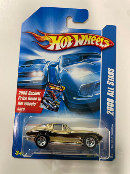 Hot Wheels 1/64 ‘63 Split Window Gold
