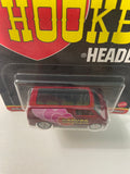 Hot Wheels 1/64 Pop Culture Hooker Headers Custom 77 Dodge Van Red