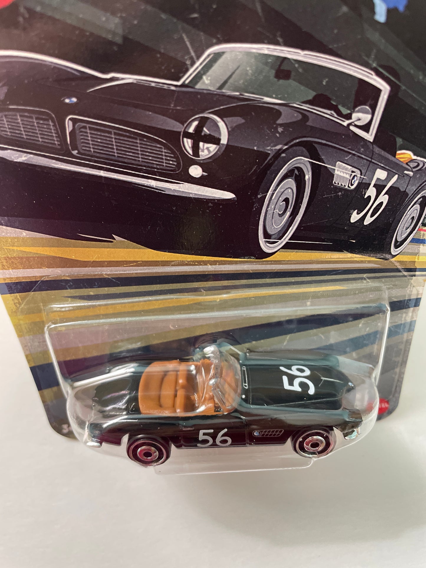 Hot Wheels 1/64 Silver Series Vintage Club 1968 BMW 507 Black - JKY26