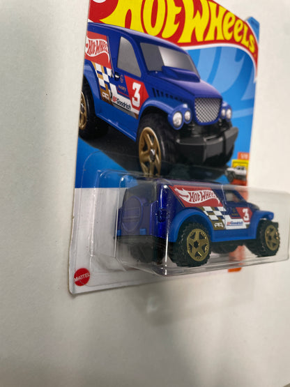 Hot Wheels 1/64 Power Panel Blue - Damaged Box