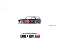 Mini GT x Kaido house 1/64 Datsun Kaido 510 Wagon Hanami V3 Black