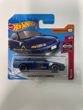 Hot Wheels 1/64 Nissan Skyline GT-R (BNR32) Short Card Blue