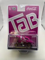 M2 Machines 1/64 Coca-Cola Tab 1969 Ford Mustang Funny Car Pink