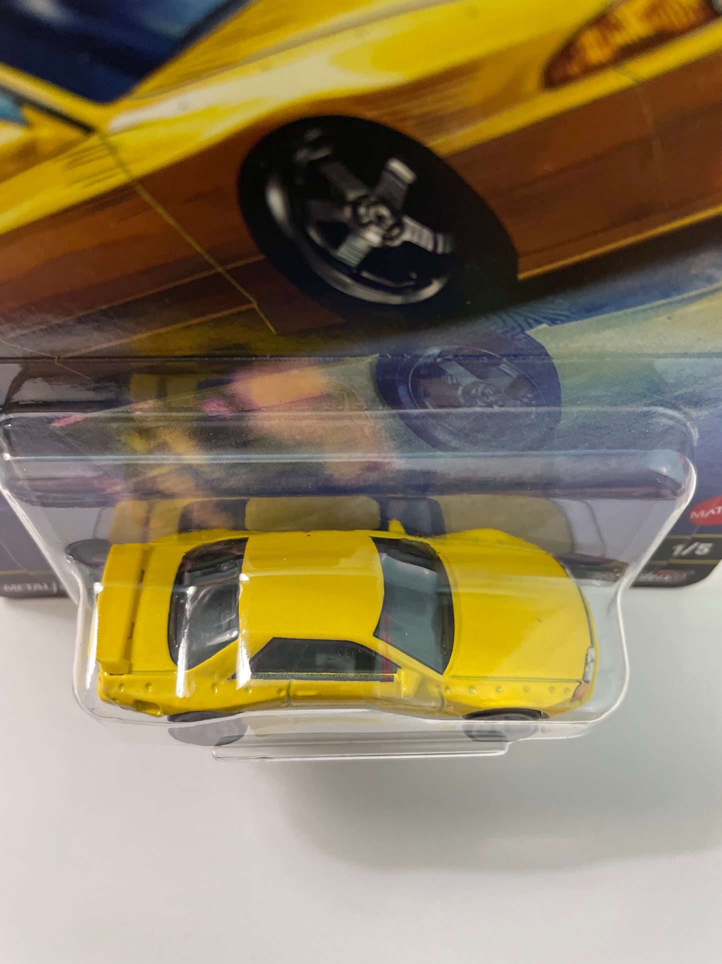 Hot Wheels 1/64 Car Culture Ronin Run II Nissan Skyline GT-R (R32) Pandem Yellow - JBK88