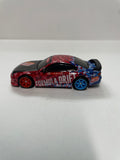 *Loose* Hot Wheels 1/64 Boulevard Formula Drift Nissan Silvia S15 Red & Blue