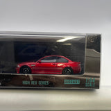 1/64 Stance Hunters BMW E46 M3 Red w/ Black Wheels