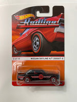 Hot Wheels 1/64 Redline Nissan Skyline H/T 2000GT-X Black