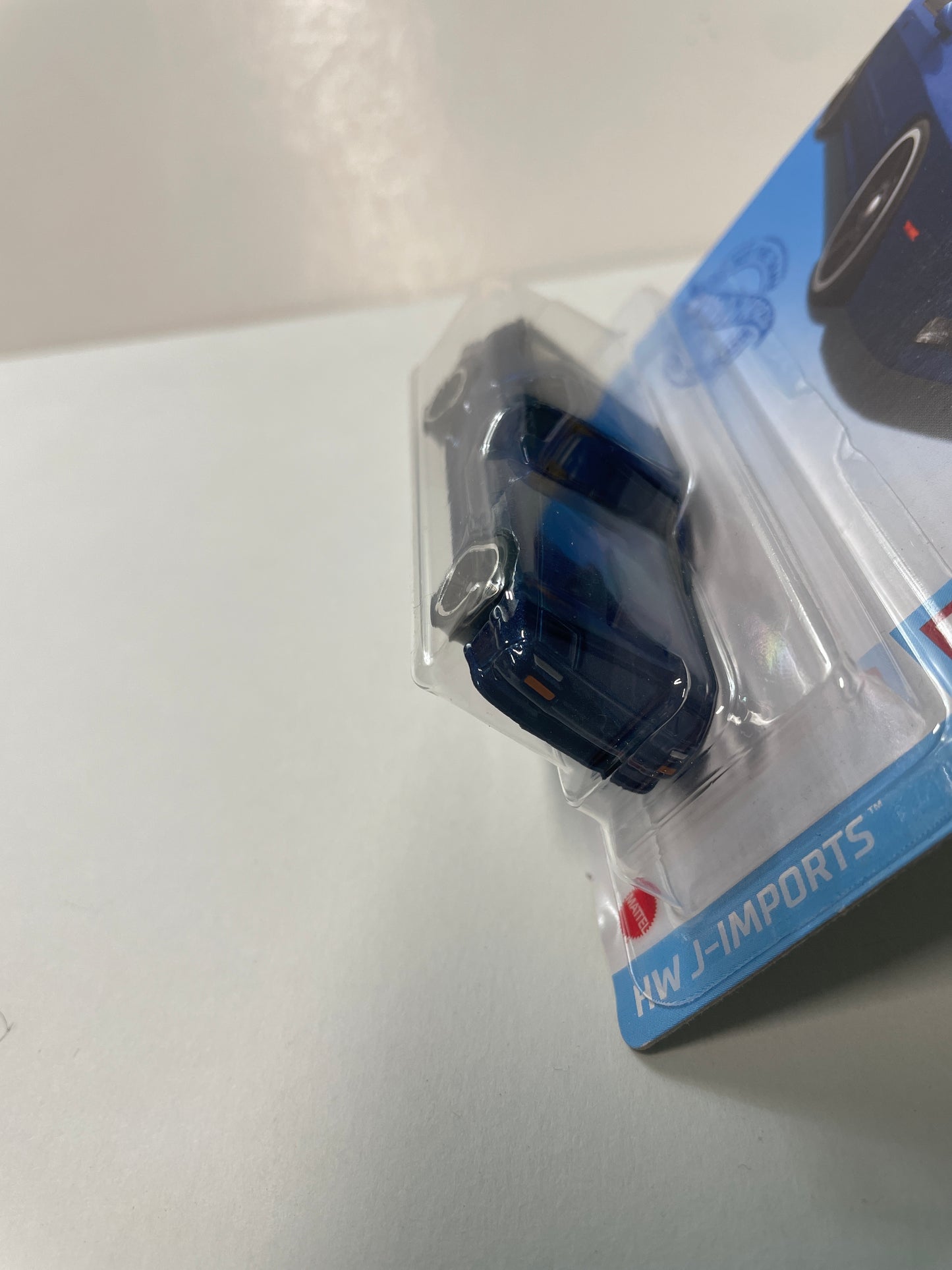 Hot Wheels 1/64 ‘89 Mazda Savanna RX-7 FC3S Blue - Damaged Box