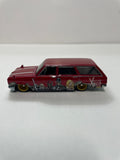 *Loose* Hot Wheels 1/64 Pop Culture ‘69 Nissan Skyline Van Red