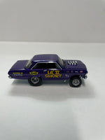 *Loose* Hot Wheels 1/64 Boulevard ‘63 Chevy Nova Gasser Purple