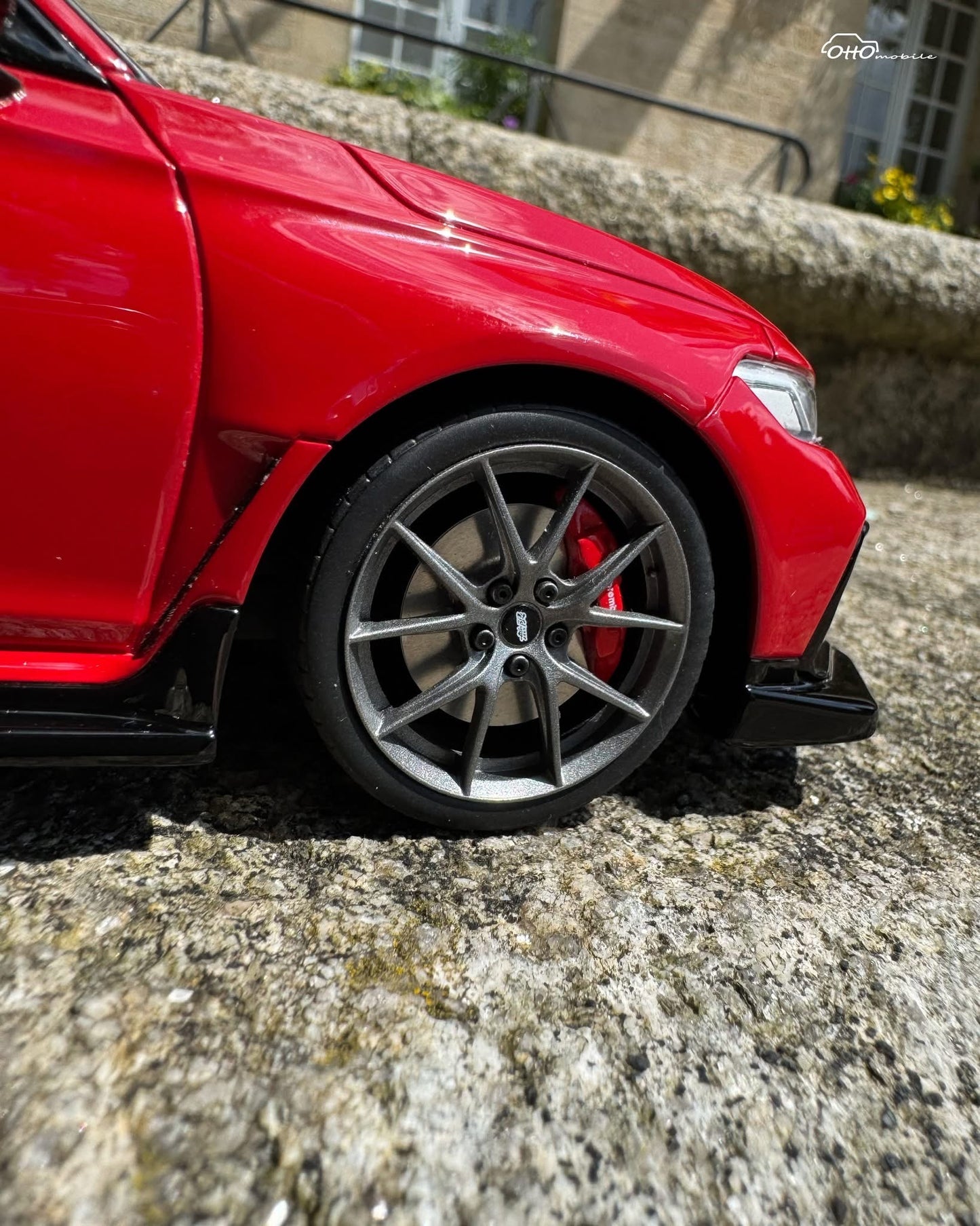 Otto Mobile 1/18 Honda Civic Type R FL5 Mugen Resin Series Red