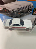 Hot Wheels 1/64 Nissan Skyline RS (KDR30) Short Card White & Black - Damaged Card