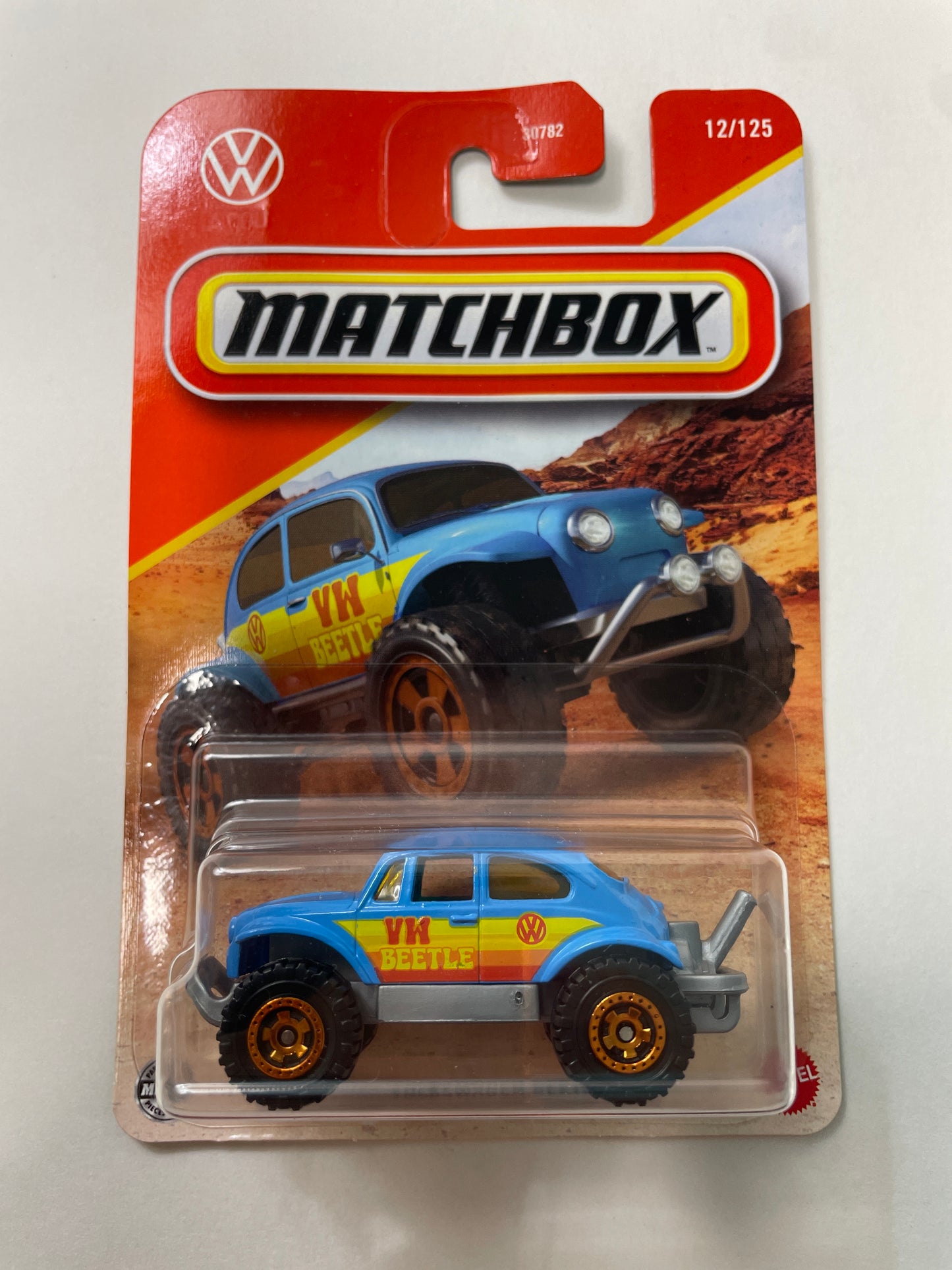 Matchbox 1/64 Volkswagen Beetle 4x4 Blue