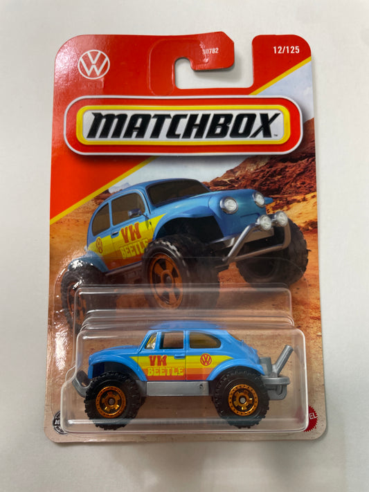 Matchbox 1/64 Volkswagen Beetle 4x4 Blue
