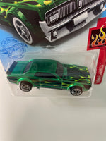 Hot Wheels 1/64 Super Treasure Hunt ‘68 Mercury Cougar Green