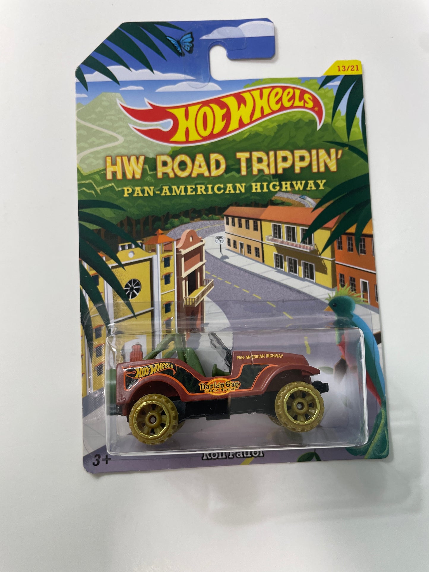 Hot Wheels 1/64 HW Road Trippin’ Roll Patrol Brown & Green