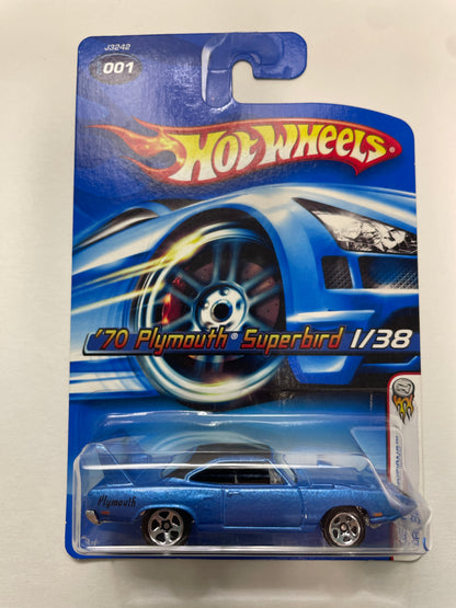 Hot Wheels 1/64 ‘70 Plymouth Superbird Blue