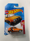 Hot Wheels 1/64 Volkswagen Golf MK2 Orange - Damaged Card