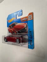 Hot Wheels 1/64 Cadillac Elmiraj Red - Damaged Card
