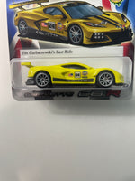 Hot Wheels 1/64 Convention Newsletter Exclusive Chevrolet Corvette C8.R w/ Sticker Yellow