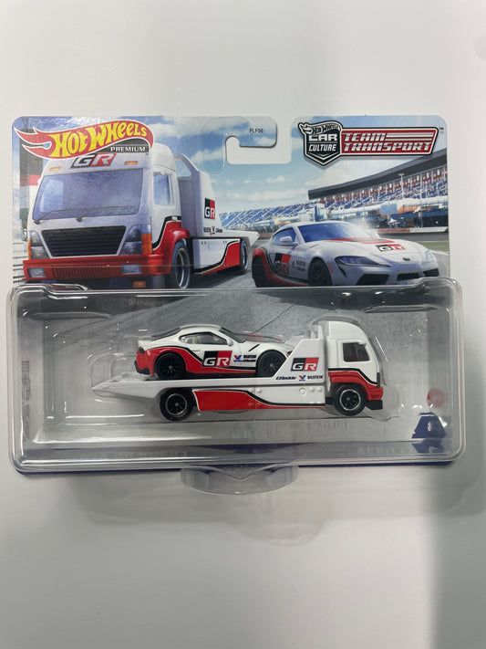 Hot Wheels 1/64 Car Culture Team Transport ‘21 Toyota GR Supra w/ Aero Lift
