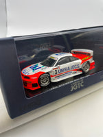 Ebbro 1/43 Nissan Skyline Unisia Jecs (R33) JGTC 1998 n3 White -Damaged Box (Read Description)