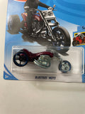 Hot Wheels 1/64 Blastous Moto Red